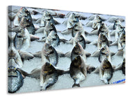 Canvas print At the fish market