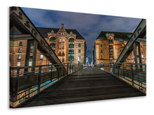 Load image into Gallery viewer, Canvas print On the long bridge
