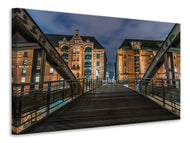 Canvas print On the long bridge