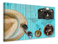 Canvas print On world tour