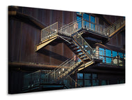 Canvas print Outside stairs