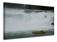Load image into Gallery viewer, Canvas print Observation platform at the waterfall
