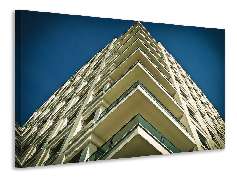 Canvas print balconies