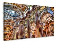 Canvas print Baroque church