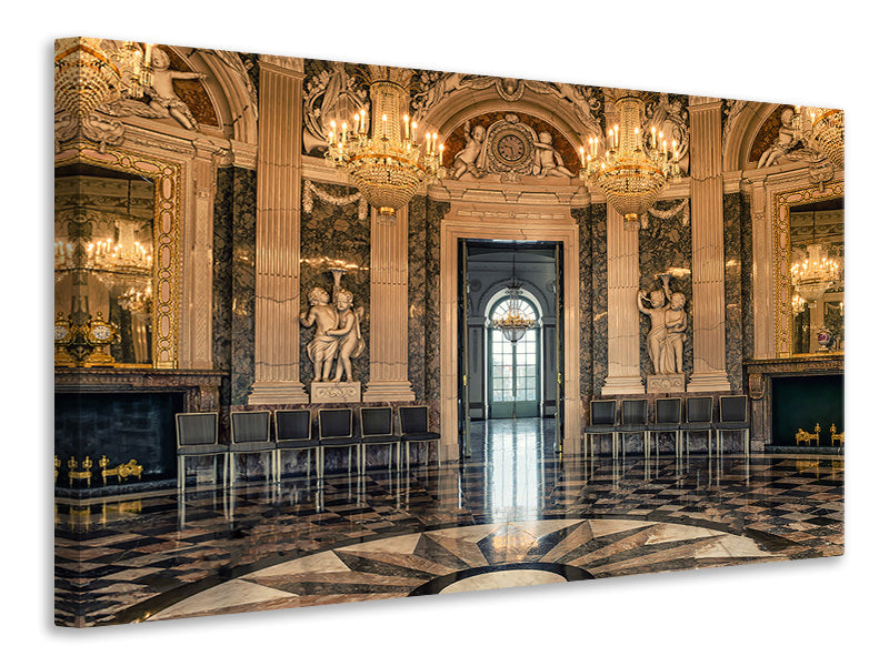 Canvas print Baroque hall
