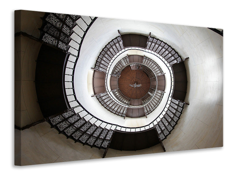 Canvas print Impressive spiral staircase