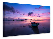 Load image into Gallery viewer, Canvas print Impressive sunset at the sea
