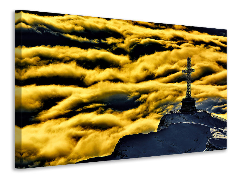 Canvas print Mountain myth