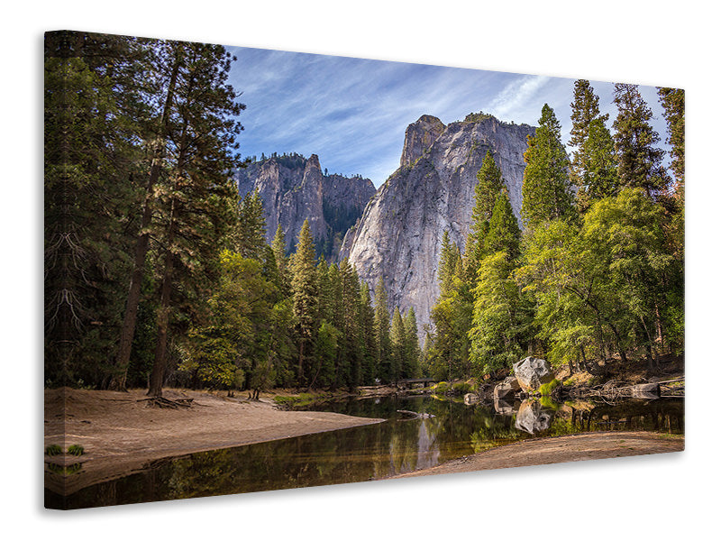 Canvas print Best mountain panorama