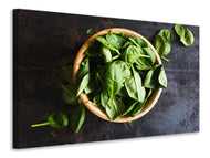 Canvas print Leaves of basil