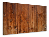 Canvas print Wooden wall texture