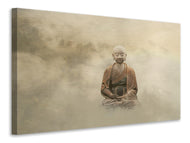 Canvas print Buddha in the nebulous light