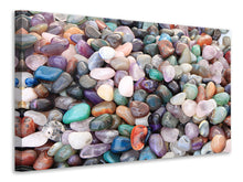 Load image into Gallery viewer, Canvas print Colorful gems
