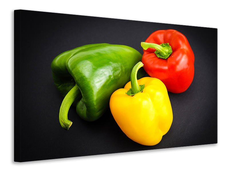 Canvas print Colorful peppers