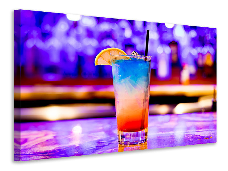 Canvas print Colorful cocktail
