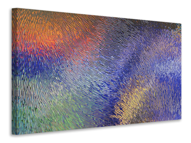 Canvas print Colorful glass