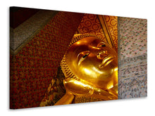 Load image into Gallery viewer, Canvas print Close up Buddha
