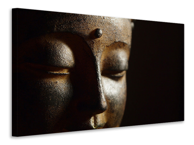 Canvas print Close up Buddha head