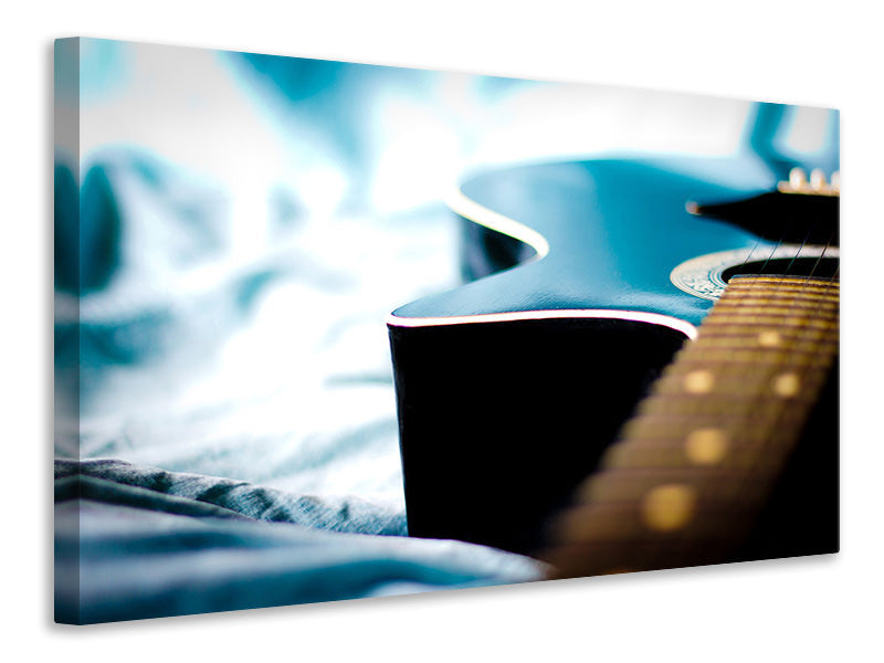 Canvas print Close up guitar