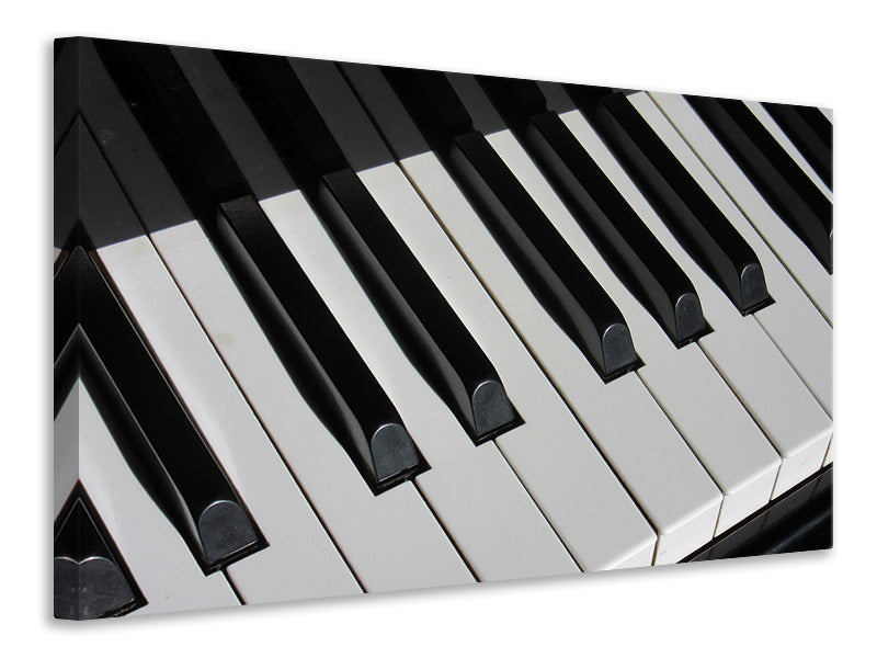 Canvas print Close up piano