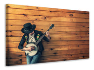 Canvas print Cool musician