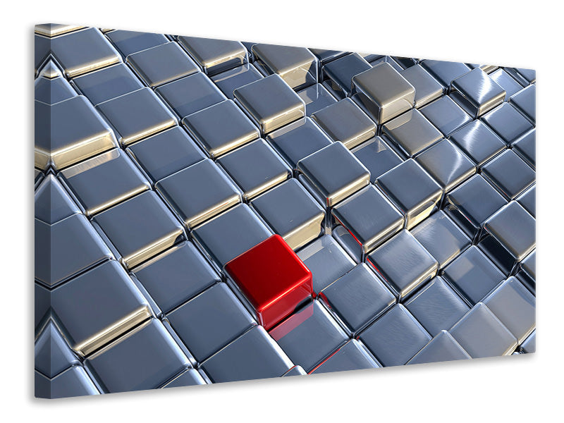 Canvas print Cube 5