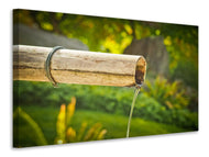 Canvas print The bamboo pipe