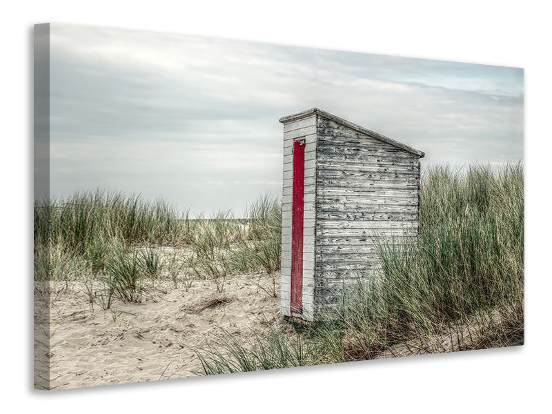 Canvas print The little beach house