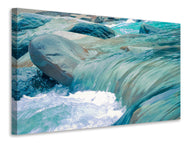 Canvas print So close to the water