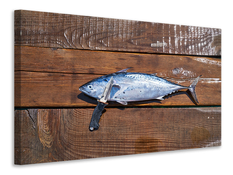 Canvas print The fresh fish