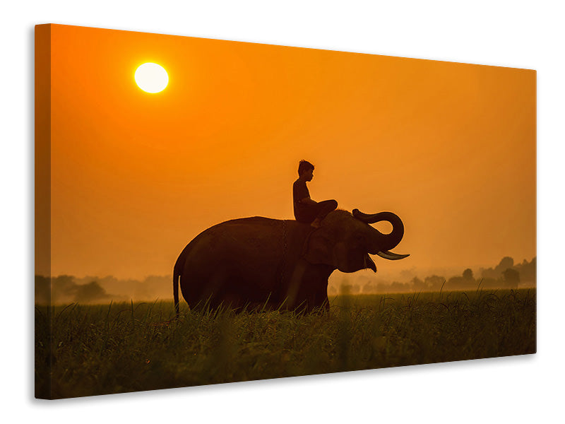 Canvas print The holy elephant