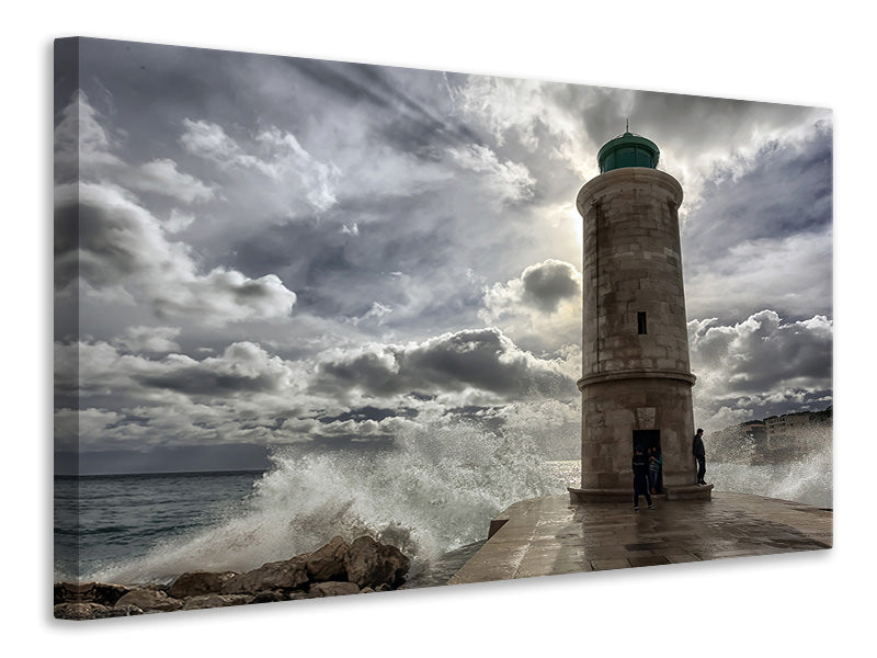 Canvas print The lighthouse in Marseille