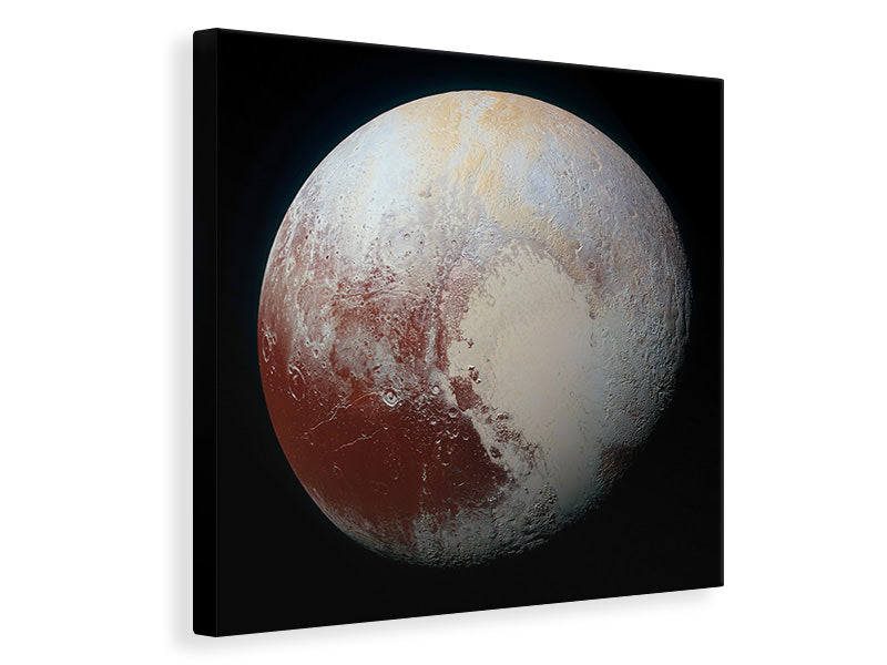 Canvas print The planet Pluto