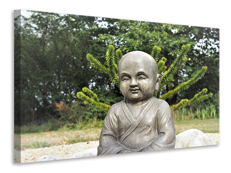 Canvas print The wise Buddha