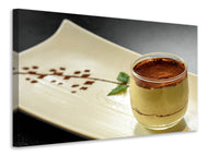Canvas print Dessert tiramisu