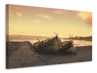 Canvas print The fishermen and the sea