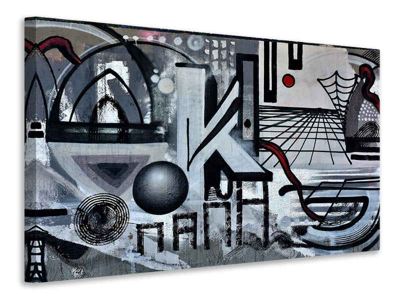 Canvas print The graffiti art