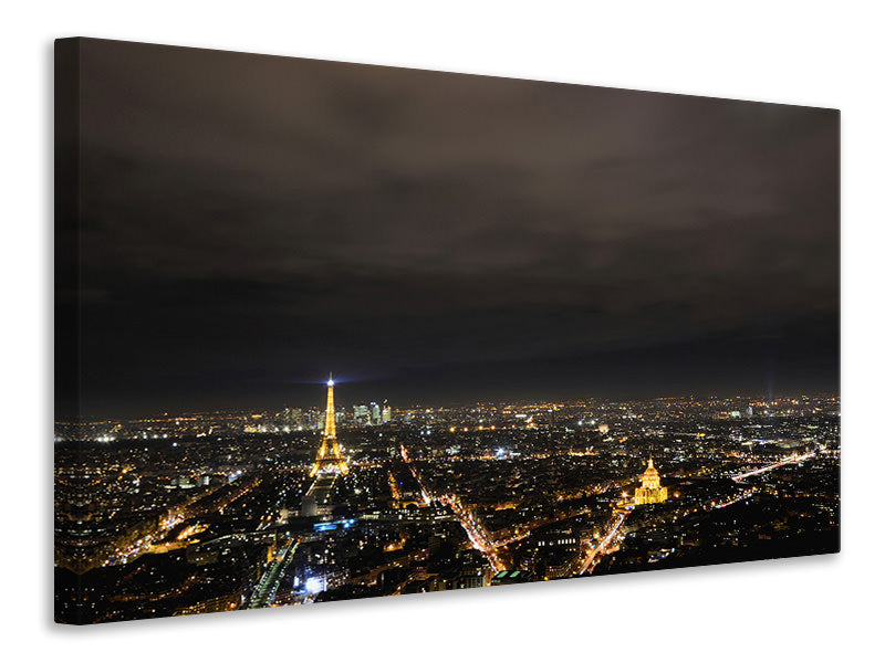 Canvas print The lights of Paris