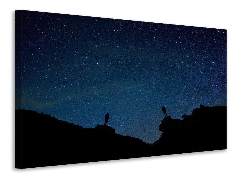 Canvas print The stargazers