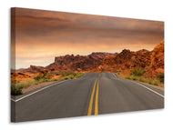 Canvas print The street