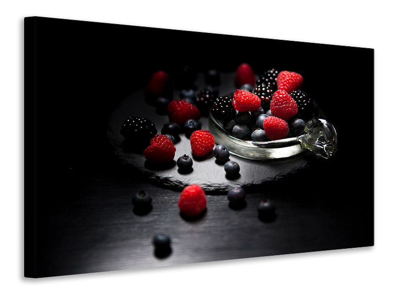 Canvas print The variety of berries