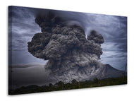 Canvas print The volcano ash