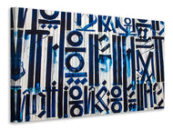 Canvas print The signs on the wall
