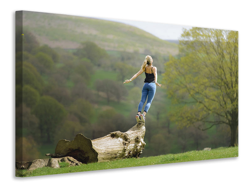 Canvas print Genuine nature experience