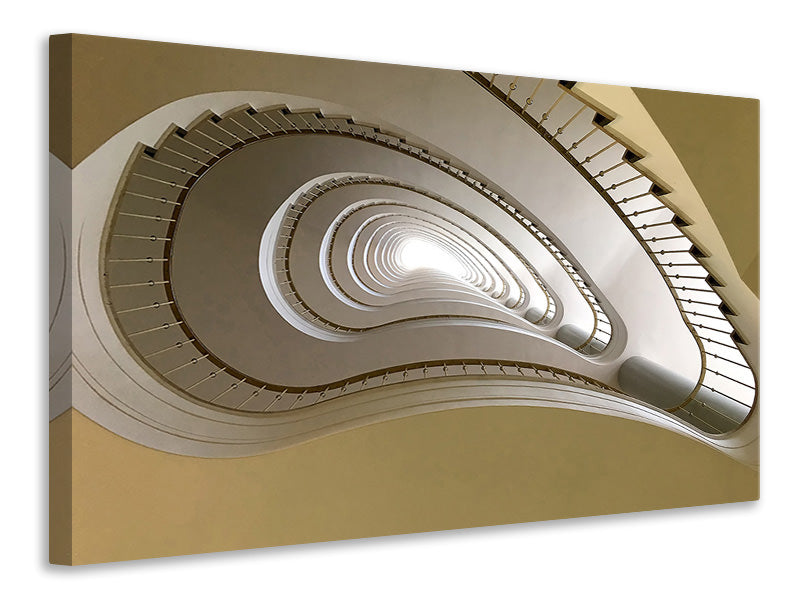 Canvas print Unconventional staircase