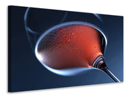 Canvas print A glass of rose