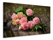 Load image into Gallery viewer, Canvas print A bouquet of roses

