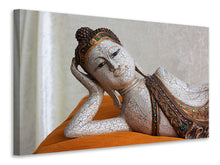 Load image into Gallery viewer, Canvas print A Buddha sculpture

