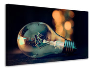 Canvas print A lightbulb