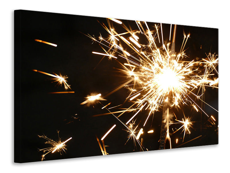 Canvas print A sparkler